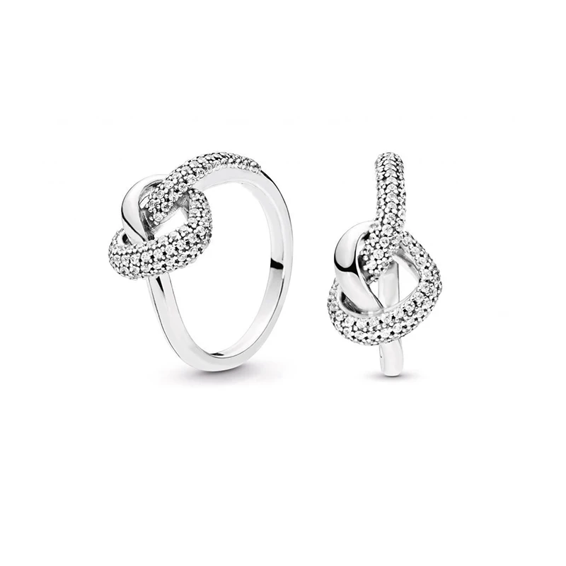 

2020 New Stylish Exquisite Knotted Heart-shaped Ring, Classic All-match Jewellery To Give Wife A Romantic Wedding Week Gift