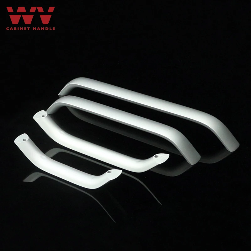 Серебряная ручка WV для ящиков шкафов дверей пространства алюминиевый сплав