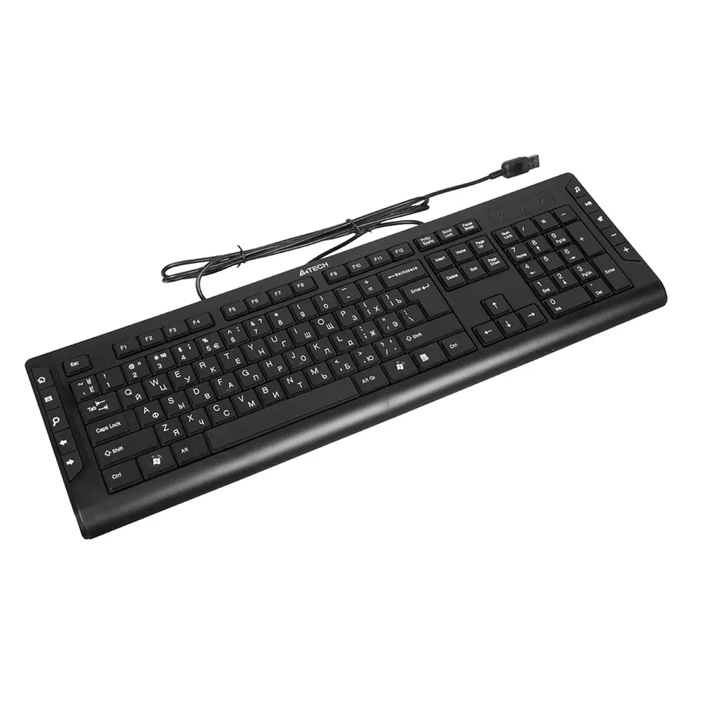 Клавиатура A4 KD-600 цвет черный | Компьютеры и офис