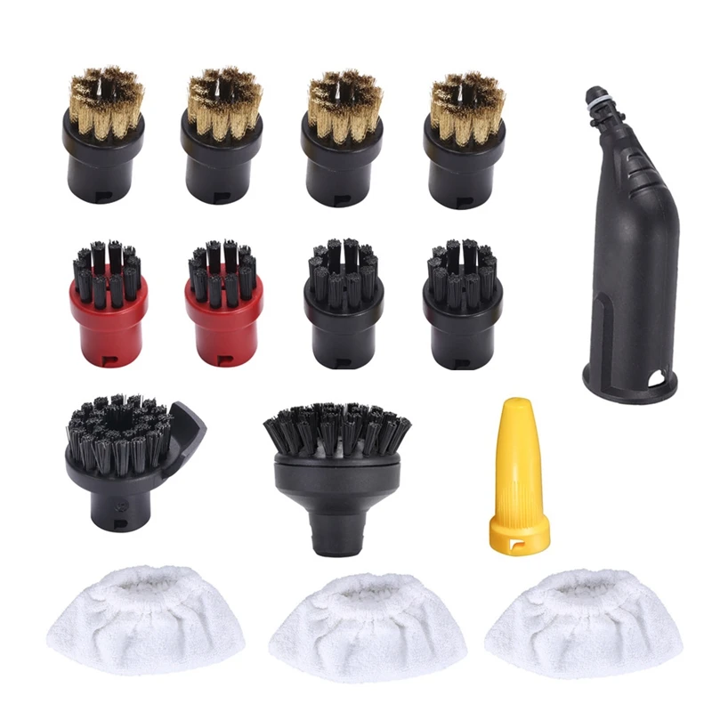 

Паровая насадка, маленькие круглые щетки для Karcher серии SC SC2 SC3 SC4 SC5, удлинительная насадка для пара, медная щетка, аксессуары
