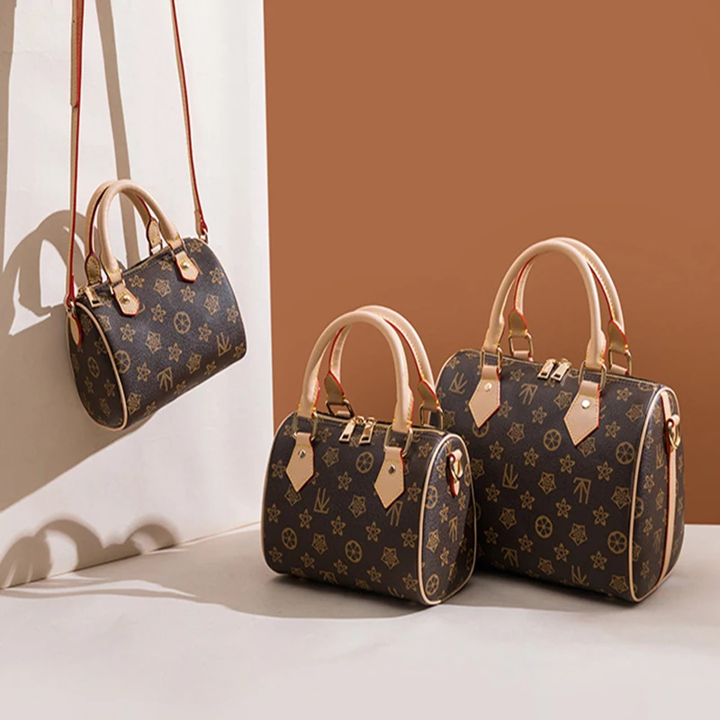 

Boston Shoulder Bags For Women 2020 New Mahjong Luxury Crossbody Shopper Fashion And Vintage Pu Leather Ladies Female Handbags