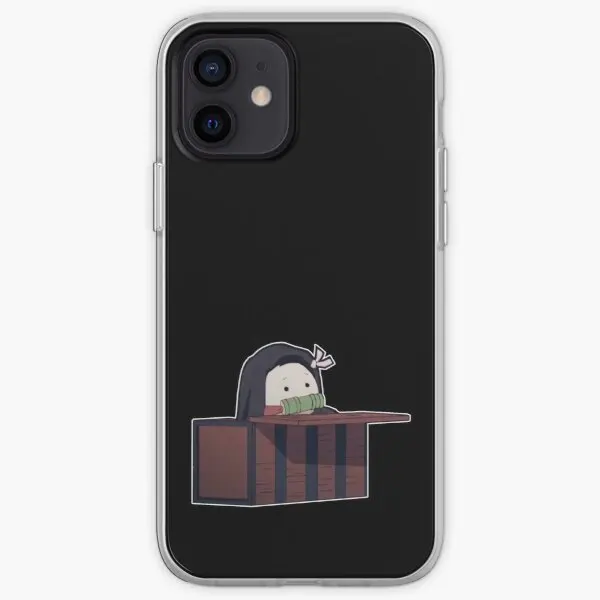 

Милый чехол для телефона Nezuko в коробке для iPhone X XS XR Max 5 5S SE 11 12 13 Pro Max Mini 6 6S 7 8 Plus, модные фото