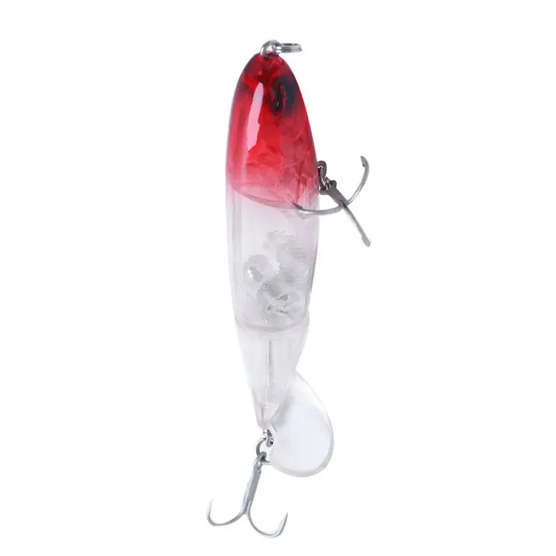 1 шт. Whopper Plopper рыболовная приманка 13 г 90 мм Topwater вращающийся хвост VMC Крючки бас