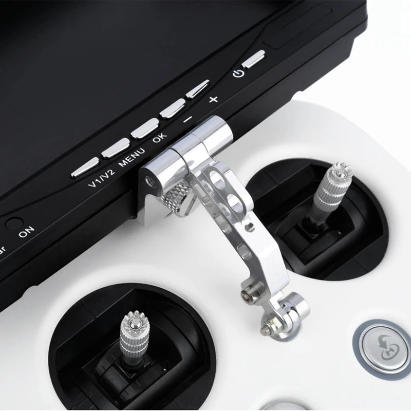 RC FPV монитор держатель дисплей Монтажный кронштейн для DJI JR Futaba Flysky FS I6 Radiolink At9