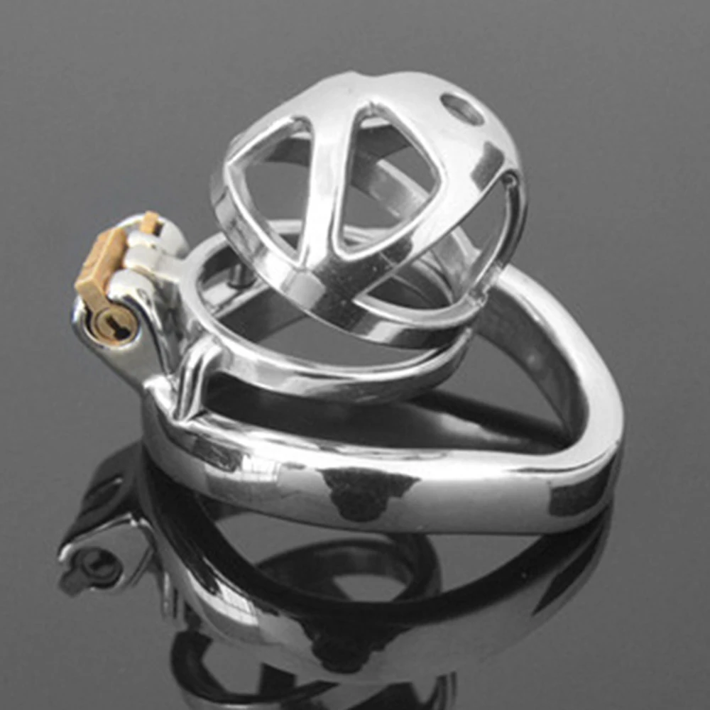 Клетка для пениса из нержавеющей стали с катетерами труба клетки мужское