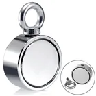 Двухсторонний спасательный магнит, рыболовное тяговое усилие, диаметр 48606775 мм, супер круглый неодимовый рыболовный сильный магнит, 2019