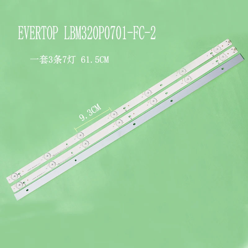 12 шт./лот для EVERTOP BDM3201F 61 5 см 100% новый | Лампы и освещение
