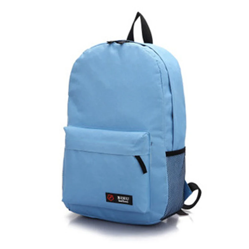 Женский рюкзак синий повседневный из парусины для 15 дюймового ноутбука школьная