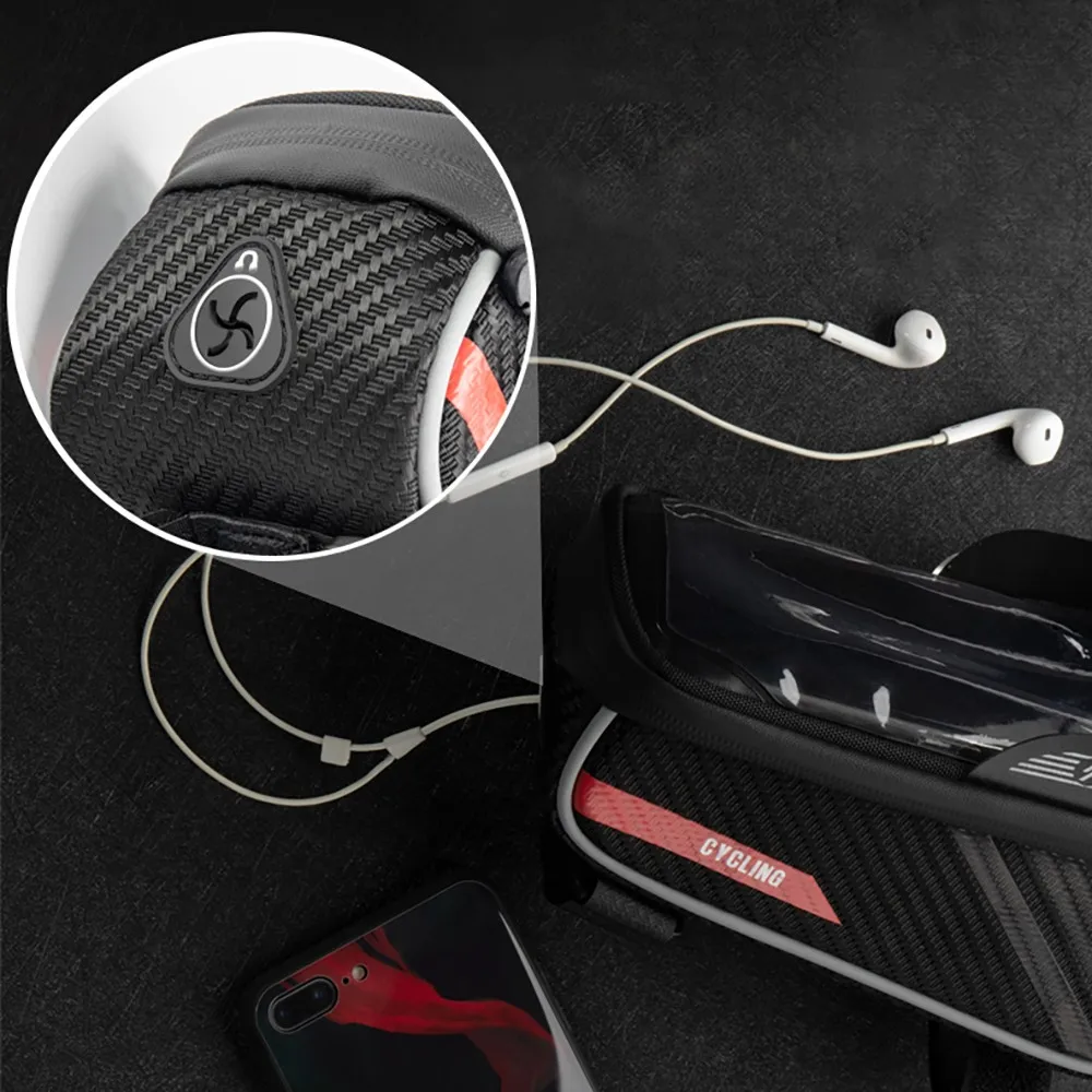 Мешок для велосипедов с защитой от дождя крепящаяся на переднюю раму