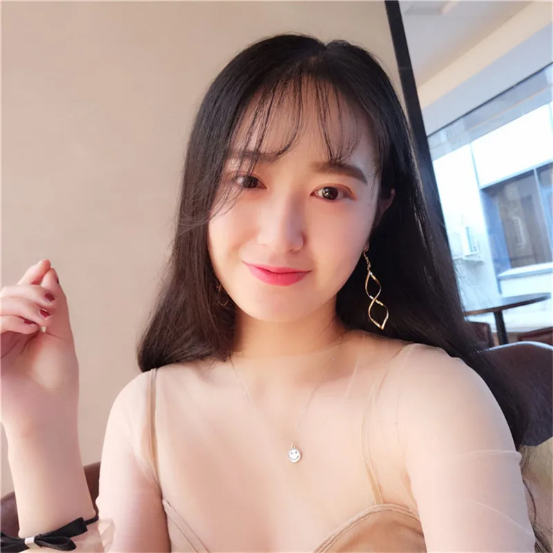 Металлические серьги-подвески для женщин летние минималистичные Джокеры