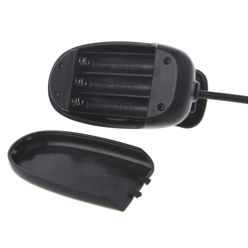 2020 новый гибкий кронштейн с регулируемой яркостью 7 LED USB Настольная лампа зажимом