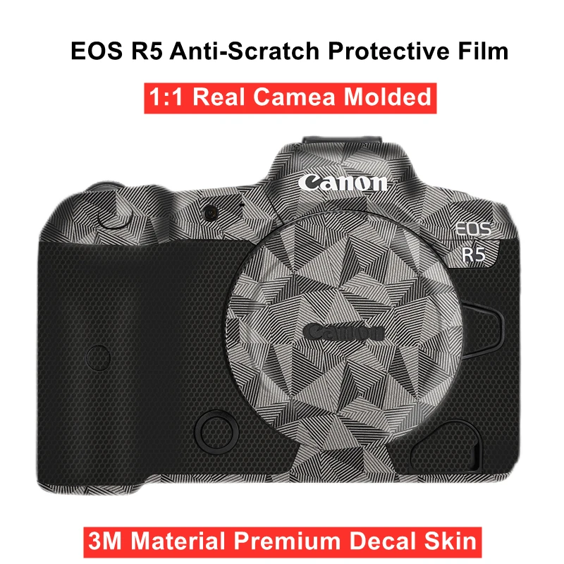 Protetora de Câmera Anti-arranhão para Canon Película de Decalque Película Adesivo Material Premium Eosr5 Eos r5 3m