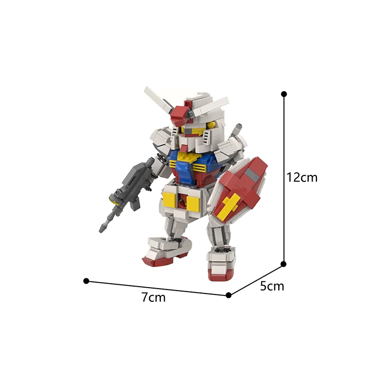 

MOC Mobile Suit Building Blocks Toys Armored Fighting Driving Japanese Classic Anime Model Bricks Brain Game Kids Best Gift