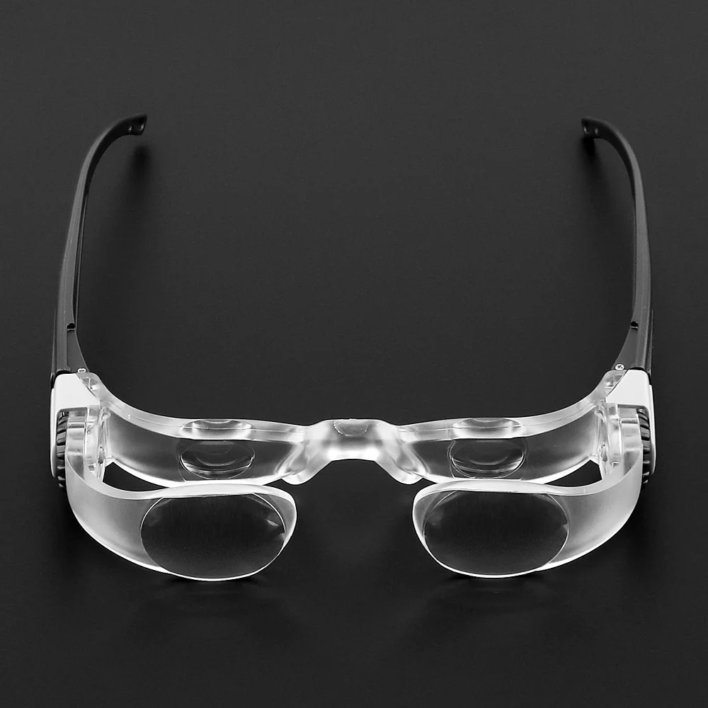 

2.1X 0-300 Degree Adjustable Magnifier Acrylic Optical Lens Tool Television Glass Magnifying Glass for Watching TV/Reading