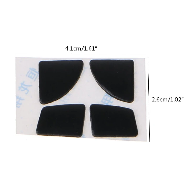 

2Sets Mouse Skates Replacement Glide Feet Pads Black Mouse Feet Sticker For logitech MX Anywhere 2S Mouse