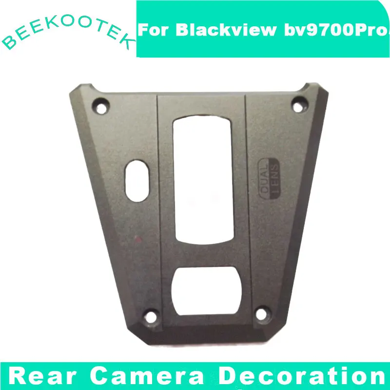 

100% New Original Rear camera decoration Blackview BV9700 Pro Back housing metal Repair Replacement Accessories Parts