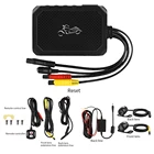 Видеорегистратор для мотоцикла 1080P HD с двумя объективами и функцией ночной съемки