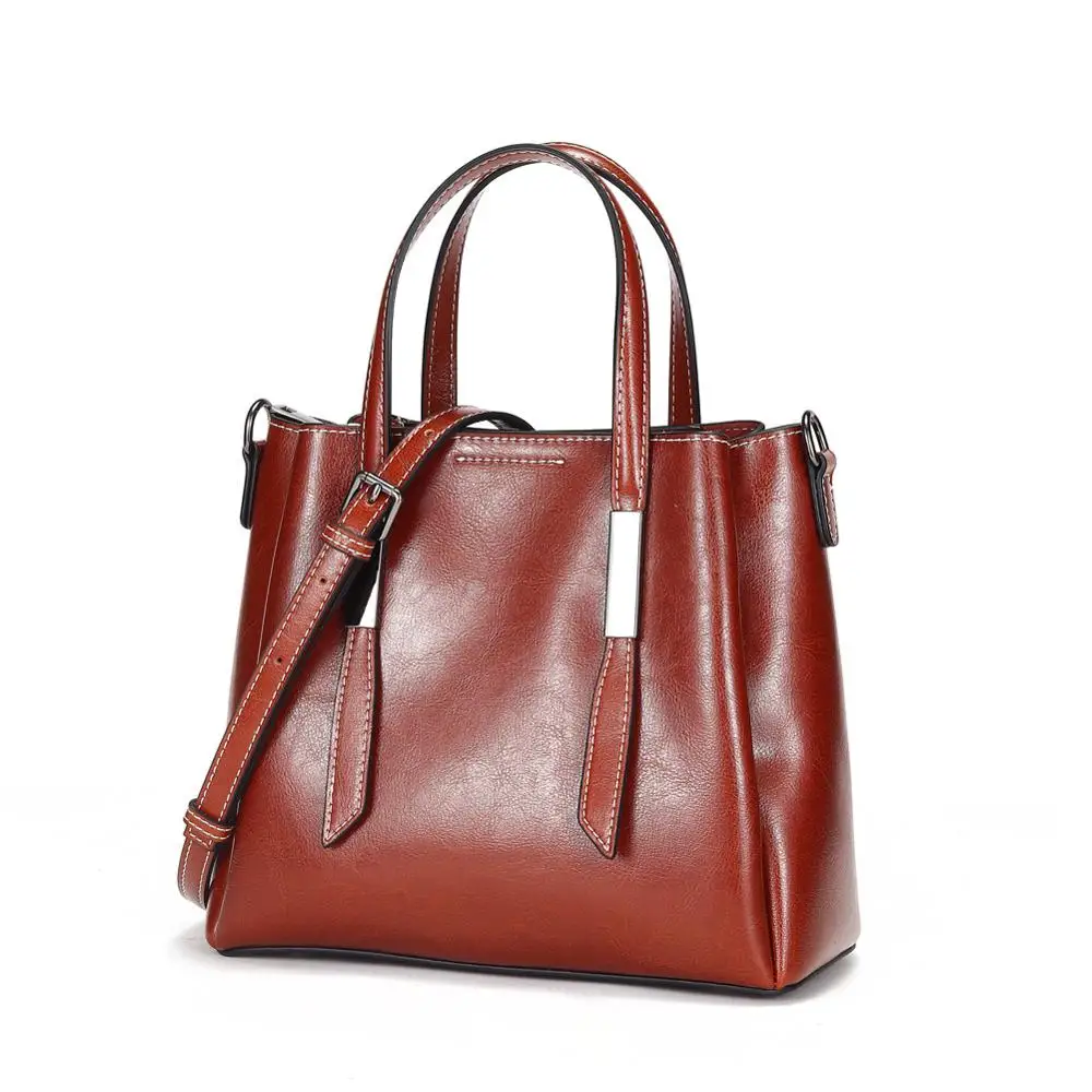 

Luxury Cow Leather Handbags Women Bags Designer Fashion Shoulder Crossbody Bag for Women Multifunction Bag Big Tote Sac C1265
