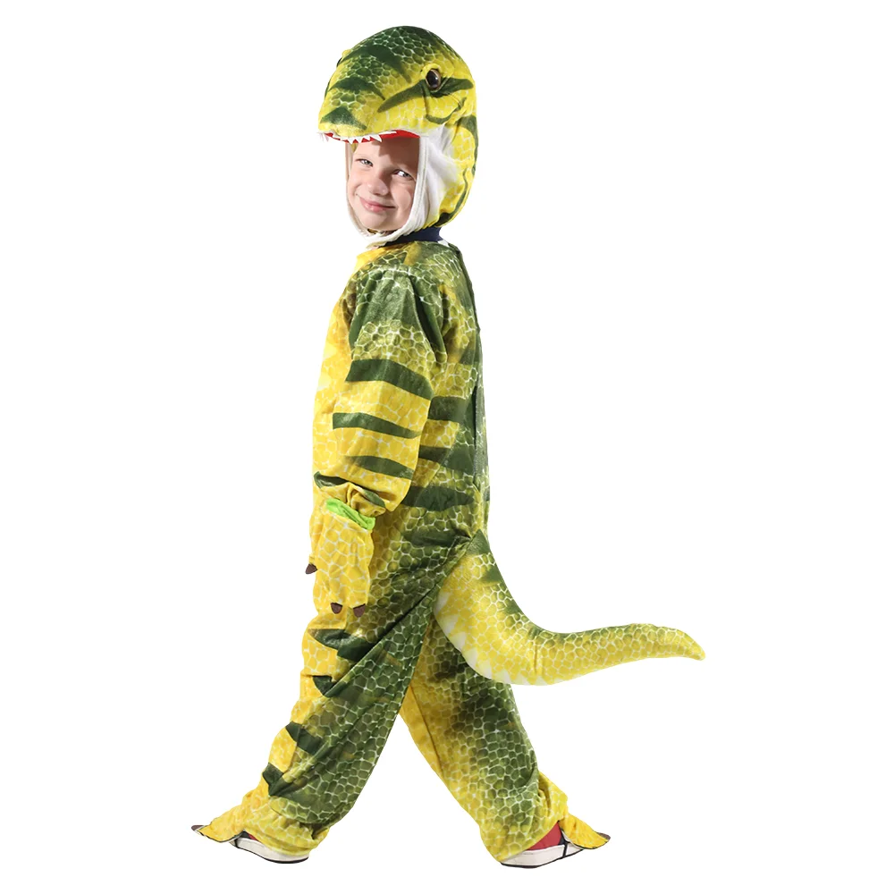 

Детский плюшевый костюм из аниме «Т-Рекс дионзавр», костюмы для костюмированной вечеринки на Хэллоуин, Рождество, косплей-Костюмы для мальчиков и девочек