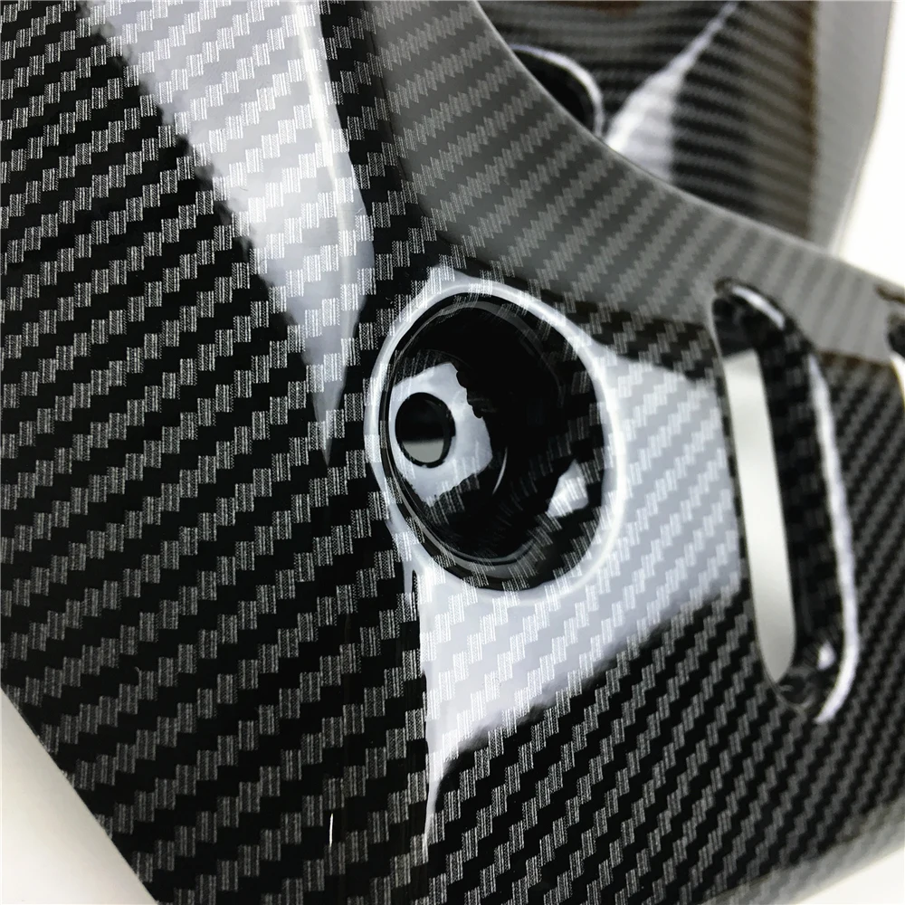 1 пара черные и зеленые карбоновые зеркальные боковые накладки для kawaski Z750 2004 2005