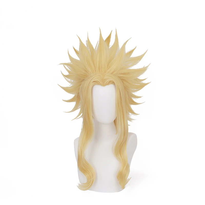 

Anime My Hero Academia All Might Cosplay Wig Yagi Toshinori Boku no Hero Academia Cosplay Wigs + Wig Cap