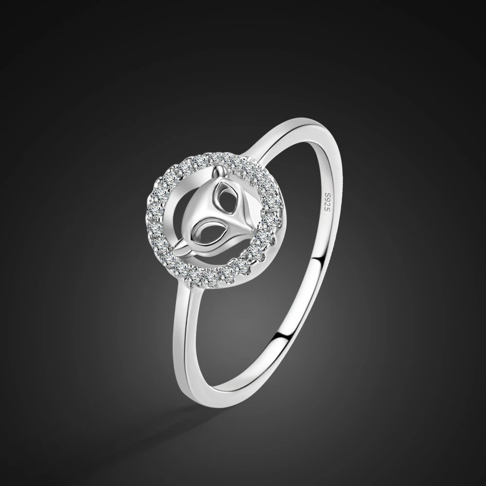 

Модные милые животные лиса кольцо 100% 925 стерлингового серебра узел наборное кольцо Micro Pave CZ для женщин, хорошее ювелирное изделие, подарок