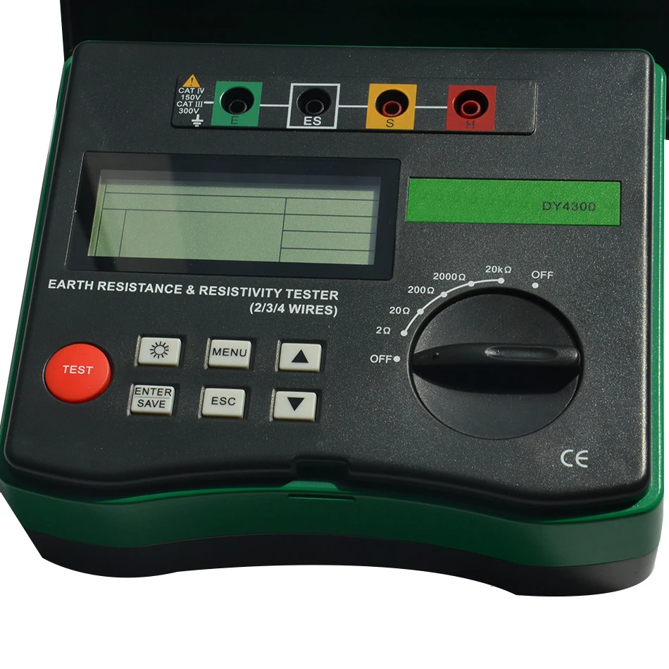 Digital Earth Tester DY4300 Ground Resistance Meter | Инструменты
