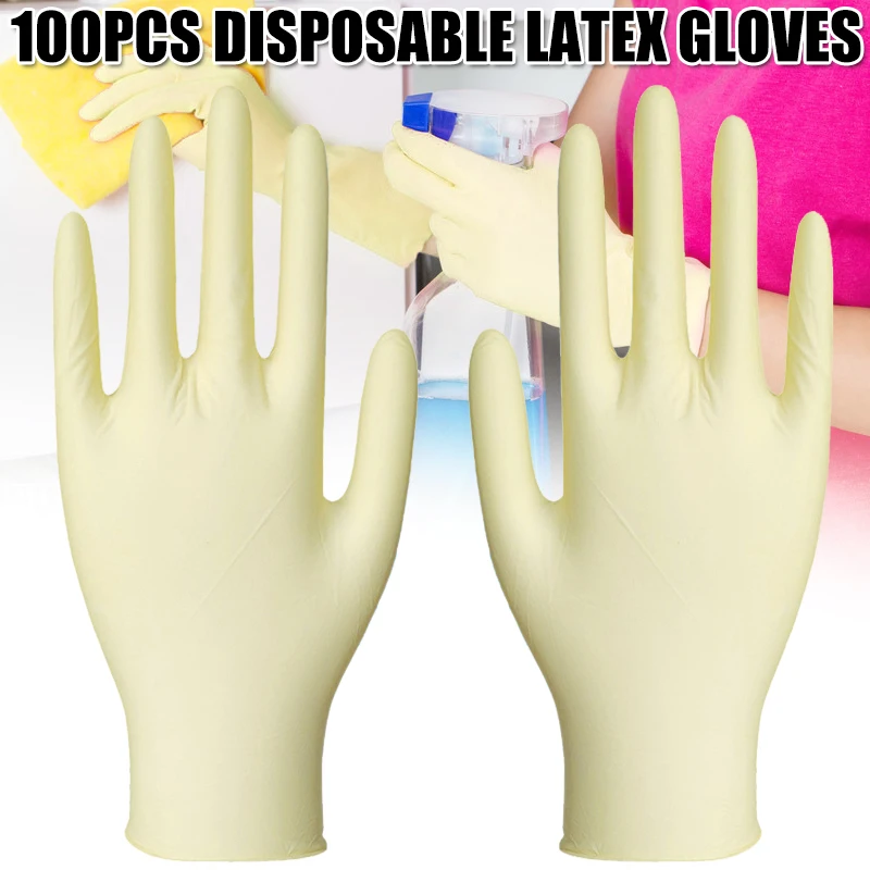 

Disposable Gloves Squish Clear Vinyl Gloves Latex Free Powder-Free Glove Cleaning Health Gloves for Kitchen Cooking New