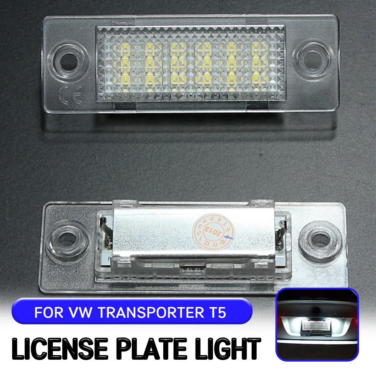 2 шт. светодиодный светодиодные лампы для номерного знака VW Golf 5 Plus | Лампы и