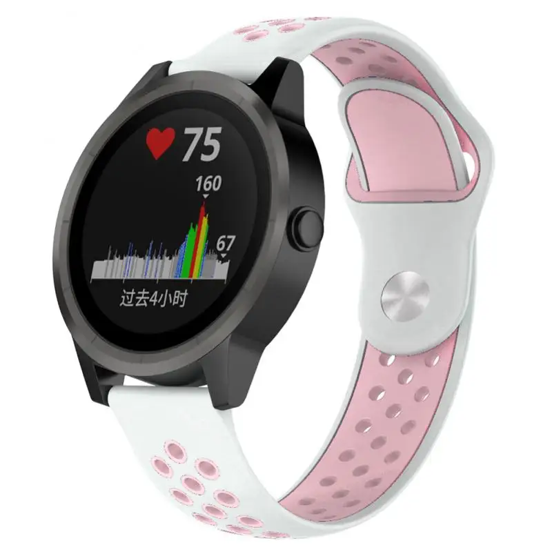 Аксессуары для Garmin Forerunner 645 музыка/245 м силиконовый ремешок-браслет для vivoactive 3 Музыка/огнеупорные часы браслет разноцветный ремень