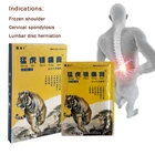96 шт.12 упаковок, пластырь с тигровым бальзамом для снятия боли в суставах