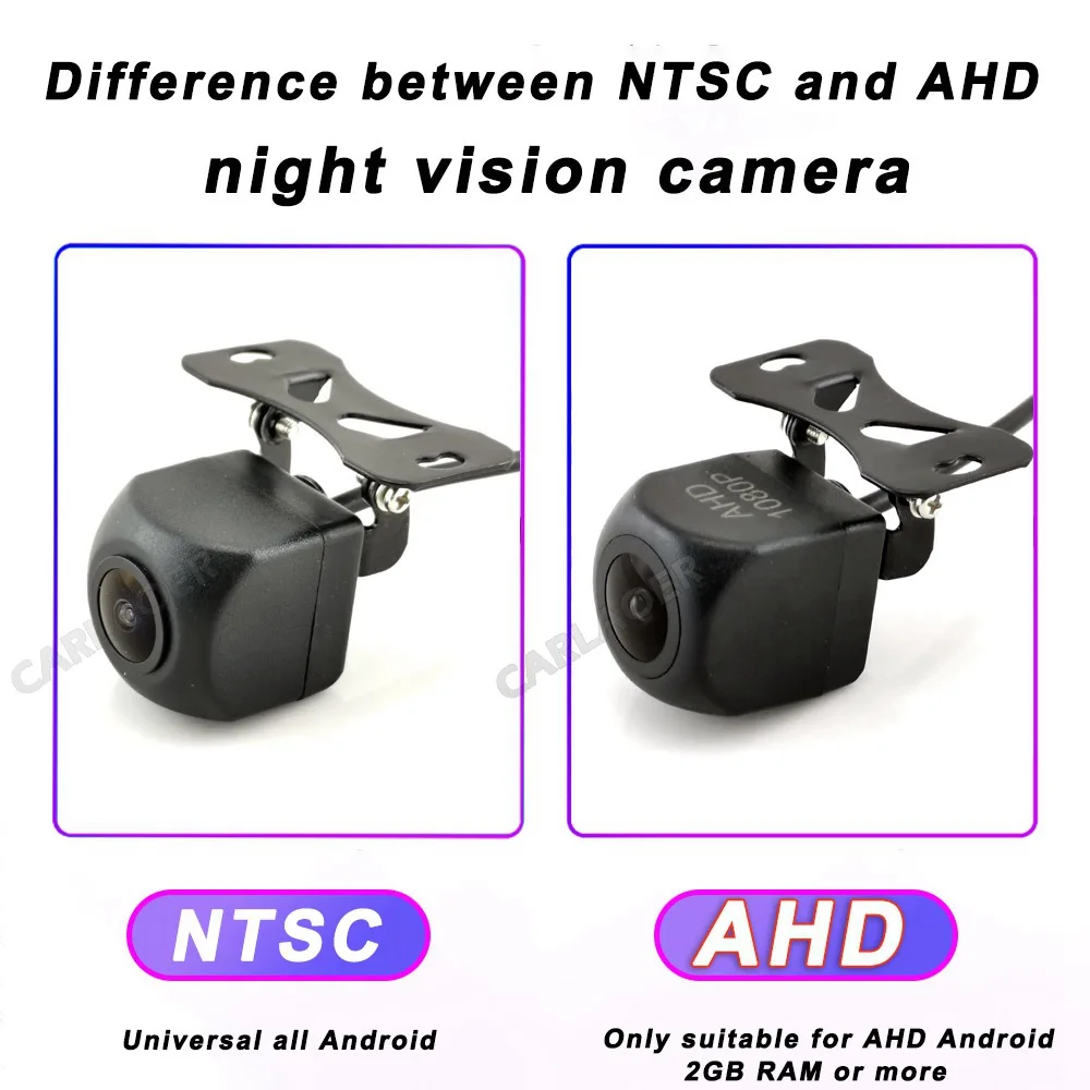 AHD 1080P Автомобильная камера заднего вида ночного видения HD подходит для универсального 4G Android с большим экраном мультимедийная система плеер радио