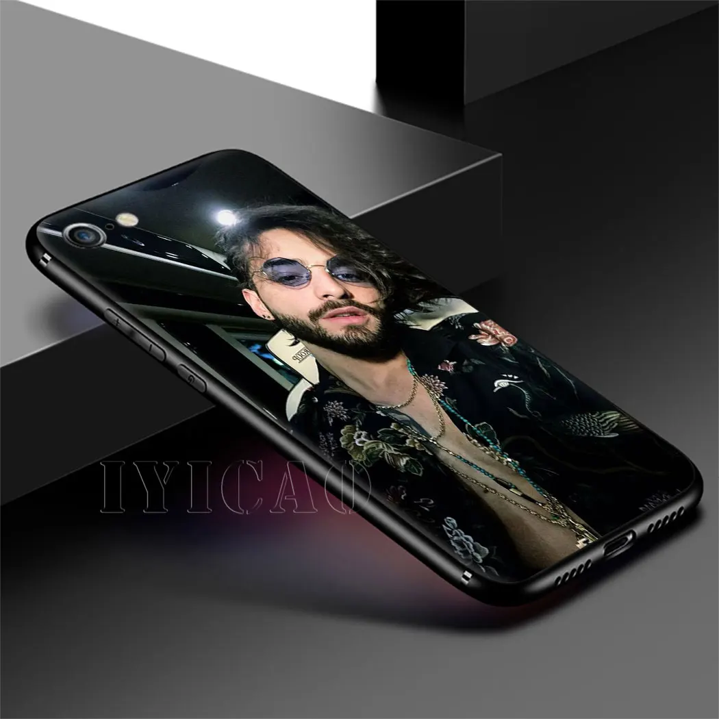 Мягкий силиконовый чехол IYICAO Singer Maluma для iPhone 11 Pro Max XR X XS 6 6S 7 8 Plus 5 5S SE