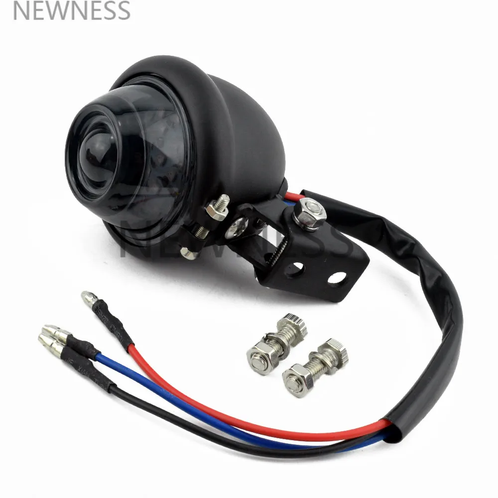 Мотоциклетные винтажные светодиодные латунные Ретро светодиодный задние стоп