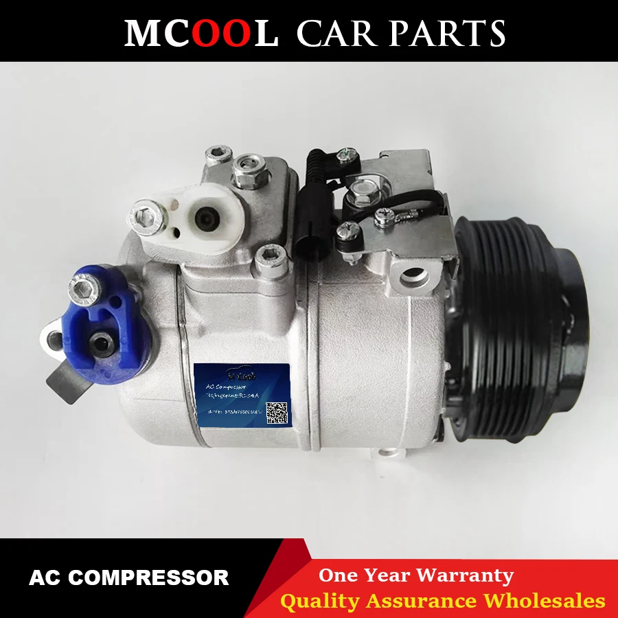 Новый компрессор кондиционера 7SBU17C для BMW X3 64509182797 07020935 A41011823002 9128940 05 6pk|Установки