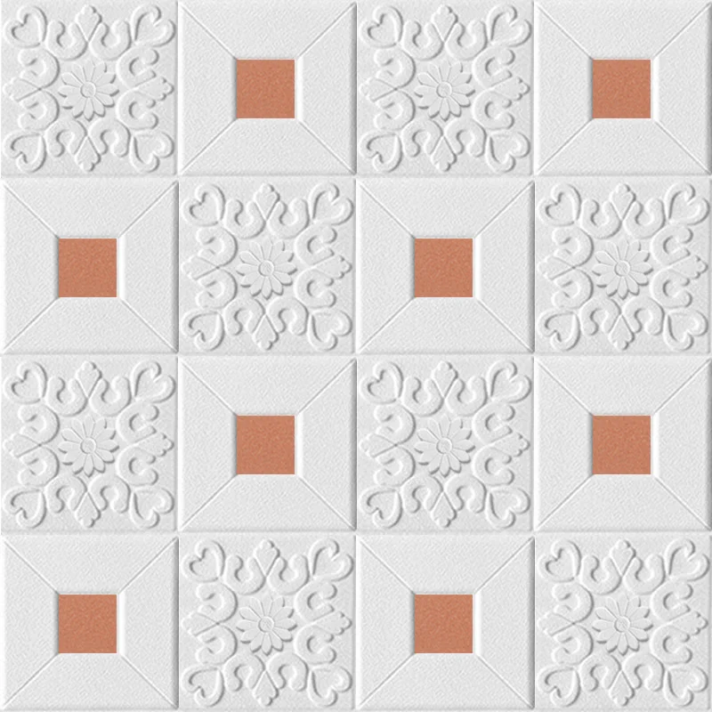 

Wallpaper Self-adhesive Foam Wallpaper Home Bedroom Warm 3d Stereo Wall Stickers Waterproof and Moisture-proof TV Background