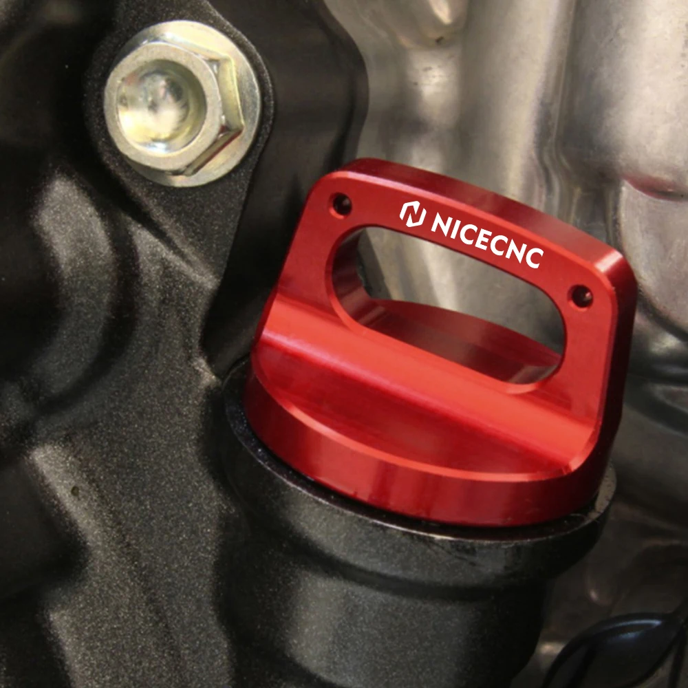 NICECNC колпачок наполнителя масляного датчика для Honda CRF450R CRF450RX 17-20 CRF450RWE 19-20 CRF 450R 450RX