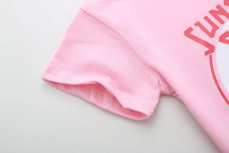 2019 футболки для маленьких девочек хлопковые топы детская одежда блузка с