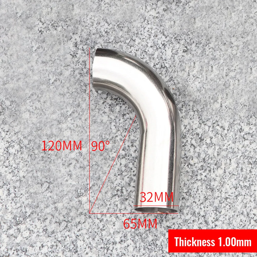

Stainless Steel 201 32/38/51MM Stainless Steel Thin Pipe Exhaust Pipe Elbow 90 Degree Exhaust Elbow 32/38/51MM
