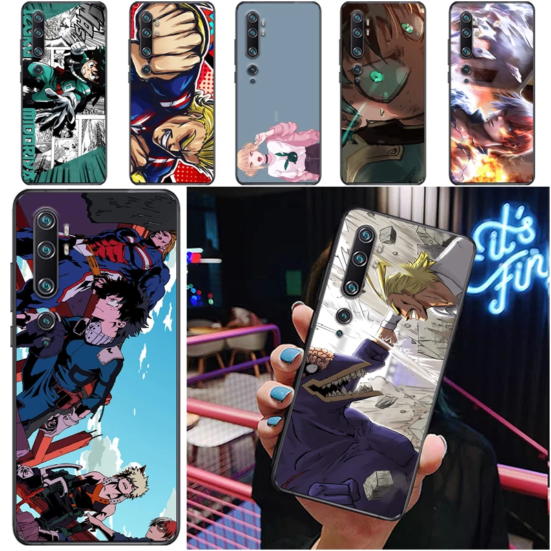 

My Hero Academia Dabi Shigaraki Tomura Boku Todoroki Shouto Bakugou Katsuki Phone Case For Xiaomi CC9 Pro CC9e Cases Coque