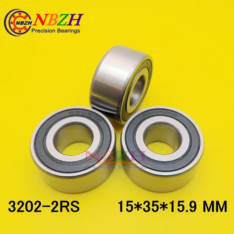 5202 2RS Подшипник 15x35x15 9 мм осевые двухрядные Угловые контактные 5202RS 3202 3056202