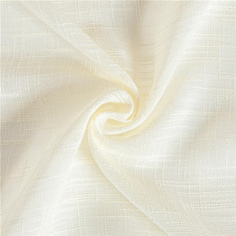 Серые льняные полузатемняющие занавески для гостиной спальни домашний декор