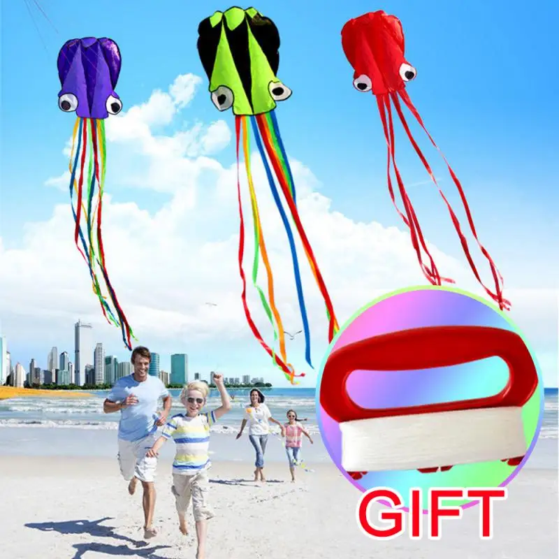 

hot sale 1PC New Long Tail Rainbow Kite Outdoor Kites Flying Toys Kite For Children Kids The Kite