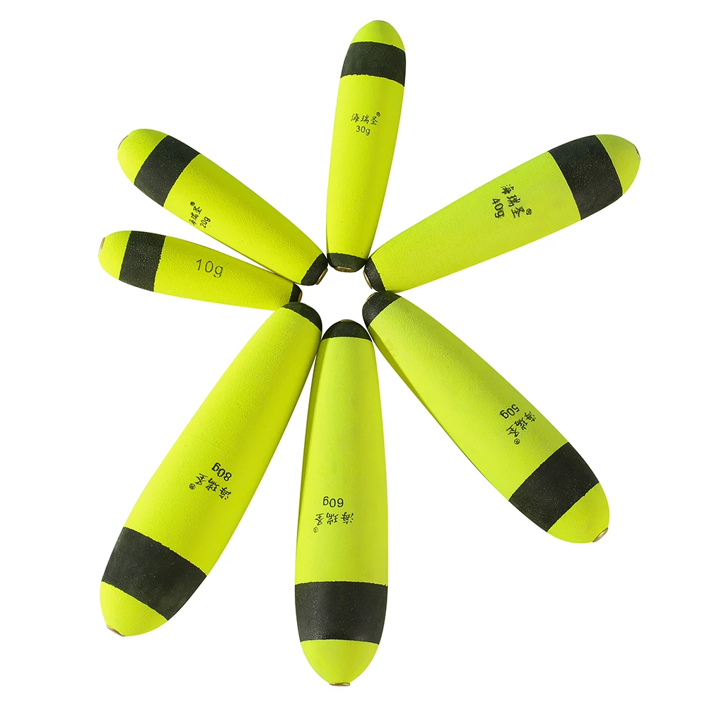 1 шт. плавучесть 10 г-80 г рыболовный поплавок из пенопласта плавающий эва