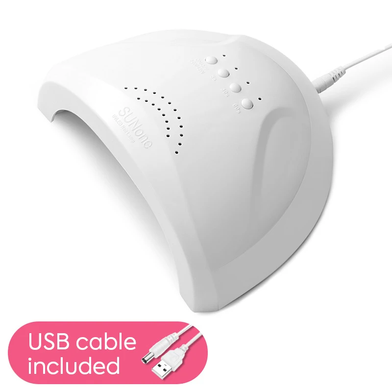 Светодиодный УФ светильник для сушки ногтей лампа гель лака 48 Вт светодиодный