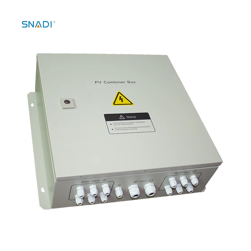 

4 Way Junction Box PV Combiner Box With 4 Strings