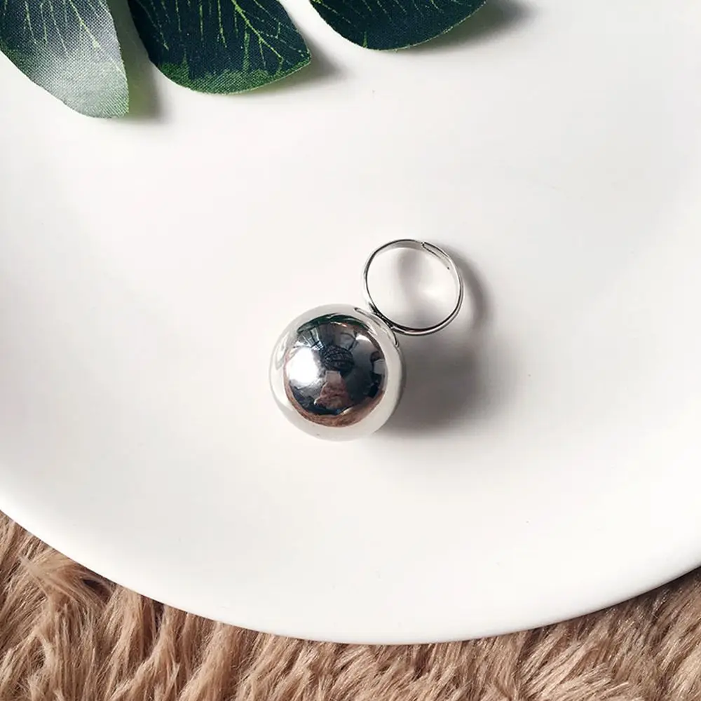 1 шт. Индивидуальные женские кольца стильное и модное большое металлическое