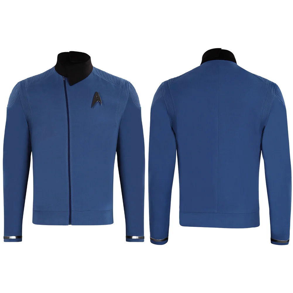 

2022 Star Cosplay Trek Coat Strange New Worlds Spock Cosplay Costume Outfits Halloween Carnival Suit