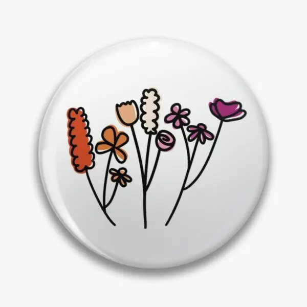

Flowers For People Who Listen To Girl In Customizable Soft Button Pin Badge Jewelry Metal Cartoon Lapel Pin Cute Decor Clothes