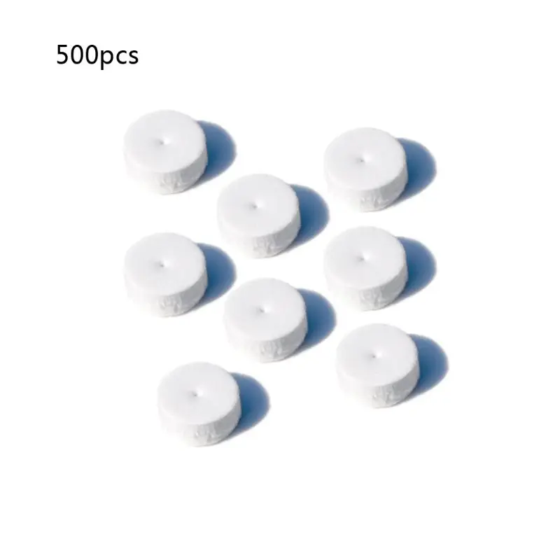 

500Pcs Sterling Silver Earrings Pins Anti Bending Protective Mat Safe Fine Earings Package Loose-proof Earrings Pin Tube E56A